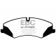 Brzdy EBC Auto Predné brzdové dosky EBC Yellowstuff Street + Track DP42123R | ebc-brzdy.sk