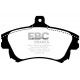 Brzdy EBC Auto Predné brzdové dosky EBC Yellowstuff Street + Track DP41139R | ebc-brzdy.sk