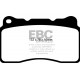 Brzdy EBC Auto Predné brzdové dosky EBC Yellowstuff Street + Track DP42093R | ebc-brzdy.sk