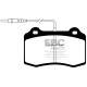 Brzdy EBC Auto Predné brzdové dosky EBC Yellowstuff Street + Track DP41031/2R | ebc-brzdy.sk