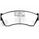 Brzdy EBC Auto Predné brzdové dosky EBC Yellowstuff Street + Track DP4762R | ebc-brzdy.sk