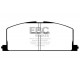 Brzdy EBC Auto Predné brzdové dosky EBC Yellowstuff Street + Track DP4453R | ebc-brzdy.sk