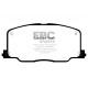 Brzdy EBC Auto Predné brzdové dosky EBC Yellowstuff Street + Track DP4725R | ebc-brzdy.sk