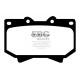 Brzdy EBC Auto Predné brzdové dosky EBC Yellowstuff Street + Track DP41319R | ebc-brzdy.sk