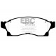 Brzdy EBC Auto Predné brzdové dosky EBC Yellowstuff Street + Track DP4936R | ebc-brzdy.sk
