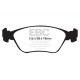 Brzdy EBC Auto Predné brzdové dosky EBC Yellowstuff Street + Track DP41362R | ebc-brzdy.sk