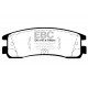 Brzdy EBC Auto Zadné brzdové dosky EBC Greenstuff 6000 DP61122 | ebc-brzdy.sk