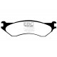 Brzdy EBC Auto Zadné brzdové dosky EBC Greenstuff 6000 DP61729 | ebc-brzdy.sk
