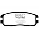 Brzdy EBC Auto Zadné brzdové dosky EBC Elite Truck and SUV DP6974 | ebc-brzdy.sk