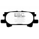Brzdy EBC Auto Zadné brzdové dosky EBC Greenstuff 6000 DP61682 | ebc-brzdy.sk
