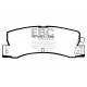Brzdy EBC Auto Zadné brzdové dosky EBC Greenstuff 2000 Sport DP2629 | ebc-brzdy.sk