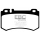 Brzdy EBC Auto Zadné brzdové dosky EBC Redstuff Ceramic DP31490C | ebc-brzdy.sk