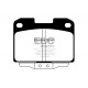 Brzdy EBC Auto Zadné brzdové dosky EBC Redstuff Ceramic DP31098C | ebc-brzdy.sk