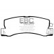 Brzdy EBC Auto Zadné brzdové dosky EBC Redstuff Ceramic DP3628C | ebc-brzdy.sk