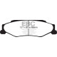 Brzdy EBC Auto Zadné brzdové dosky EBC Yellowstuff Street + Track DP41160R | ebc-brzdy.sk