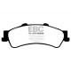 Brzdy EBC Auto Zadné brzdové dosky EBC Yellowstuff Street + Track DP41630R | ebc-brzdy.sk