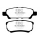 Brzdy EBC Auto Zadné brzdové dosky EBC Yellowstuff Street + Track DP41563R | ebc-brzdy.sk