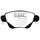 Brzdy EBC Auto Zadné brzdové dosky EBC Yellowstuff Street + Track DP41350R | ebc-brzdy.sk