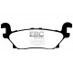Brzdy EBC Auto Zadné brzdové dosky EBC Yellowstuff Street + Track DP41760R | ebc-brzdy.sk