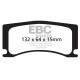 Brzdy EBC Auto Zadné brzdové dosky EBC Yellowstuff Street + Track DP42112R | ebc-brzdy.sk