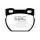 Brzdy EBC Auto Zadné brzdové dosky EBC Yellowstuff Street + Track DP41033R | ebc-brzdy.sk