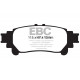 Brzdy EBC Auto Zadné brzdové dosky EBC Yellowstuff Street + Track DP41850R | ebc-brzdy.sk