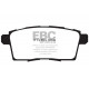 Brzdy EBC Auto Zadné brzdové dosky EBC Yellowstuff Street + Track DP41795R | ebc-brzdy.sk