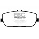 Brzdy EBC Auto Zadné brzdové dosky EBC Yellowstuff Street + Track DP41775R | ebc-brzdy.sk