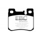 Brzdy EBC Auto Zadné brzdové dosky EBC Yellowstuff Street + Track DP41026R | ebc-brzdy.sk