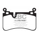 Brzdy EBC Auto Zadné brzdové dosky EBC Yellowstuff Street + Track DP41839R | ebc-brzdy.sk