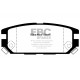 Brzdy EBC Auto Zadné brzdové dosky EBC Yellowstuff Street + Track DP4987R | ebc-brzdy.sk