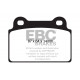 Brzdy EBC Auto Zadné brzdové dosky EBC Yellowstuff Street + Track DP41985R | ebc-brzdy.sk
