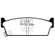 Brzdy EBC Auto Zadné brzdové dosky EBC Yellowstuff Street + Track DP4686/2R | ebc-brzdy.sk