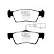 Brzdy EBC Auto Zadné brzdové dosky EBC Yellowstuff Street + Track DP41907R | ebc-brzdy.sk