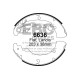 Brzdy EBC Auto Zadné brzdové čeľuste EBC Replacement 6636 | ebc-brzdy.sk