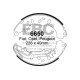 Brzdy EBC Auto Zadné brzdové čeľuste EBC Replacement 6650 | ebc-brzdy.sk