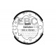 Brzdy EBC Auto Zadné brzdové obloženie EBC Replacement 6334 | ebc-brzdy.sk