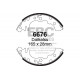 Brzdy EBC Auto Zadné brzdové obloženie EBC Replacement 6676 | ebc-brzdy.sk