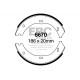 Brzdy EBC Auto Zadné brzdové obloženie EBC Replacement 6670 | ebc-brzdy.sk