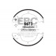 Brzdy EBC Auto Zadné brzdové obloženie EBC Replacement 6673 | ebc-brzdy.sk