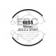 Brzdy EBC Auto Zadné brzdové obloženie EBC Replacement 6655 | ebc-brzdy.sk