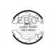 Brzdy EBC Auto Zadné brzdové obloženie EBC Replacement 6412 | ebc-brzdy.sk