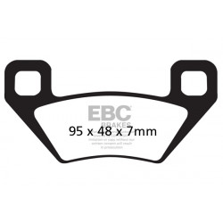 EBC Brzdové obloženie  Organic FA395TT