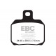 Brzdy EBC Moto EBC Brzdové obloženie  Organic FA266 | ebc-brzdy.sk