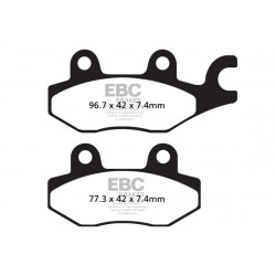 EBC Brzdové obloženie Carbon TT FA165TT