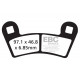 Brzdy EBC Moto EBC Brzdové obloženie  Organic FA456TT | ebc-brzdy.sk