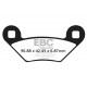 Brzdy EBC Moto EBC Brzdové obloženie  Organic FA475TT | ebc-brzdy.sk