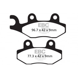 EBC Brzdové obloženie SFA Scooter Organic SFA228