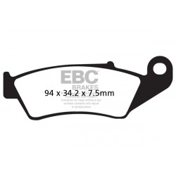 EBC Brzdové obloženie Carbon TT FA185TT
