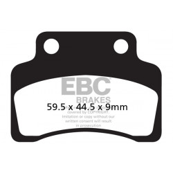 EBC Brzdové obloženie SFA Scooter Organic SFA235